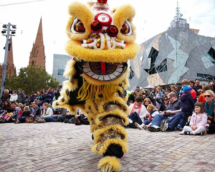 Chinese New Year at Federation Square
