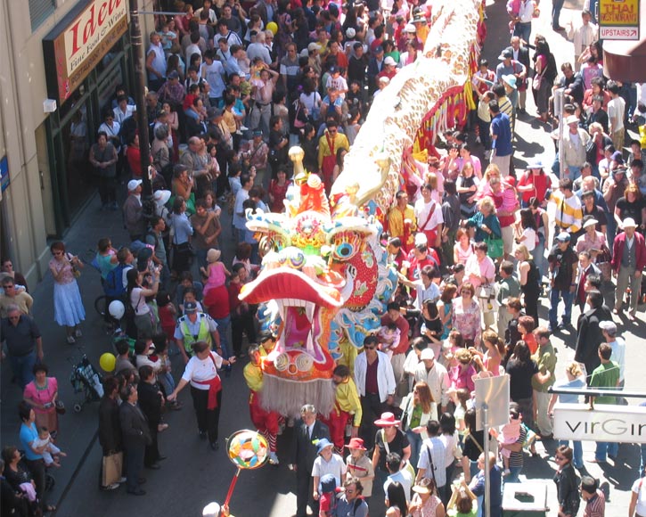 Dragon Parade, Chinese New Year, Melbourne