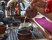 Penjing Tea Garden in Chinatown, Chinese New Year