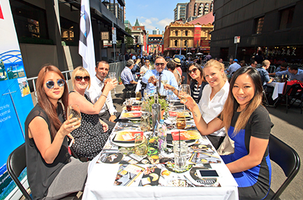 chinatown, outdoor dining, new year's eve feast