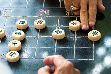 cultural workshops, chess, mah jong